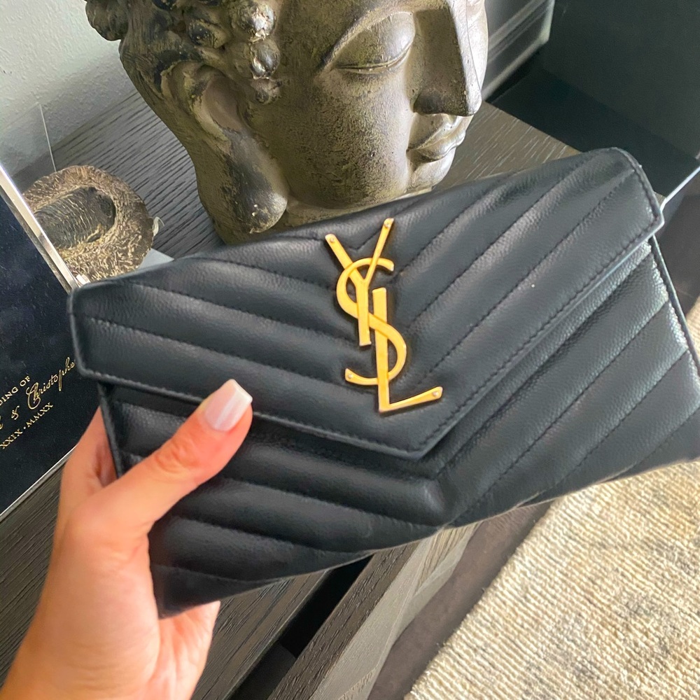 Yves Saint Laurent black Wallet